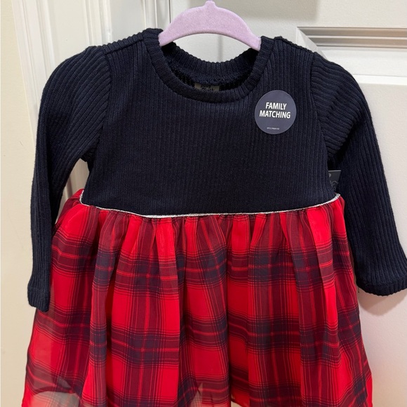 OshKosh B'gosh Black and Red Baby Dress - Picture 2 of 5